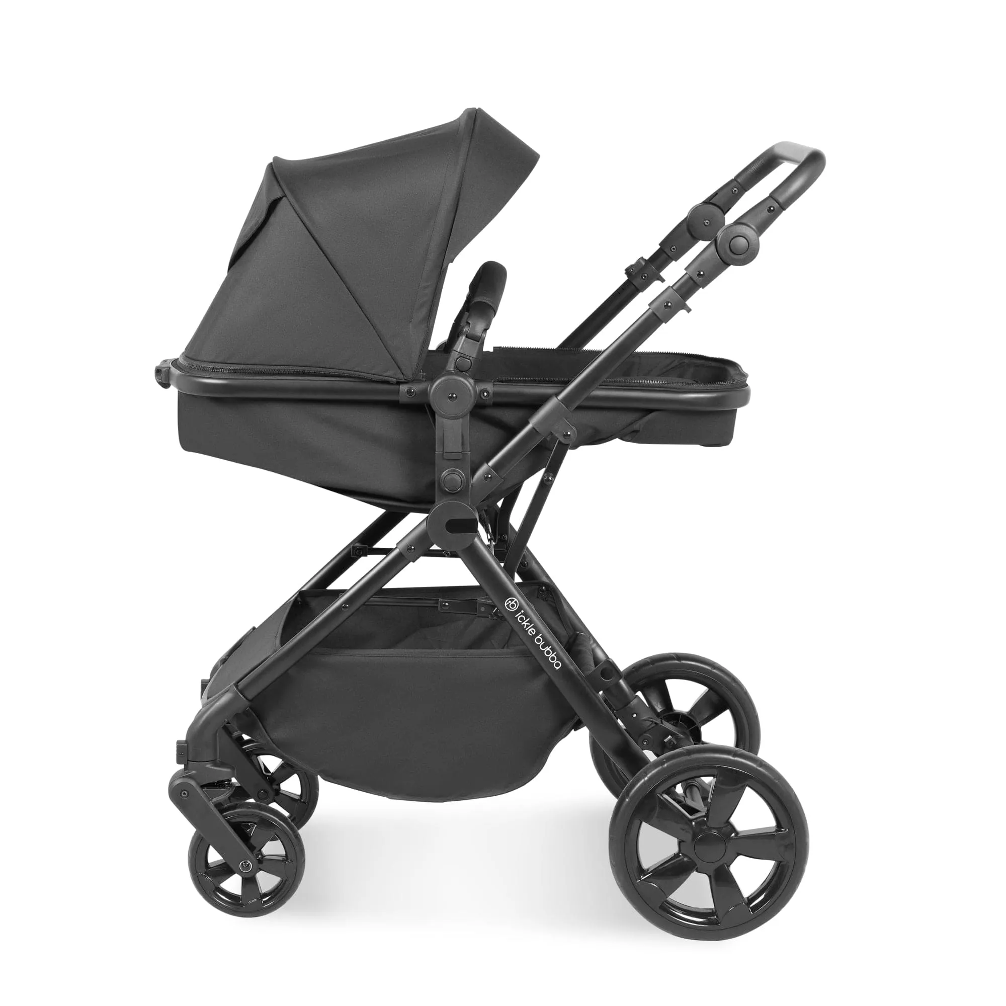 Ickle Bubba Comet 2 in 1 Plus Pushchair - Black