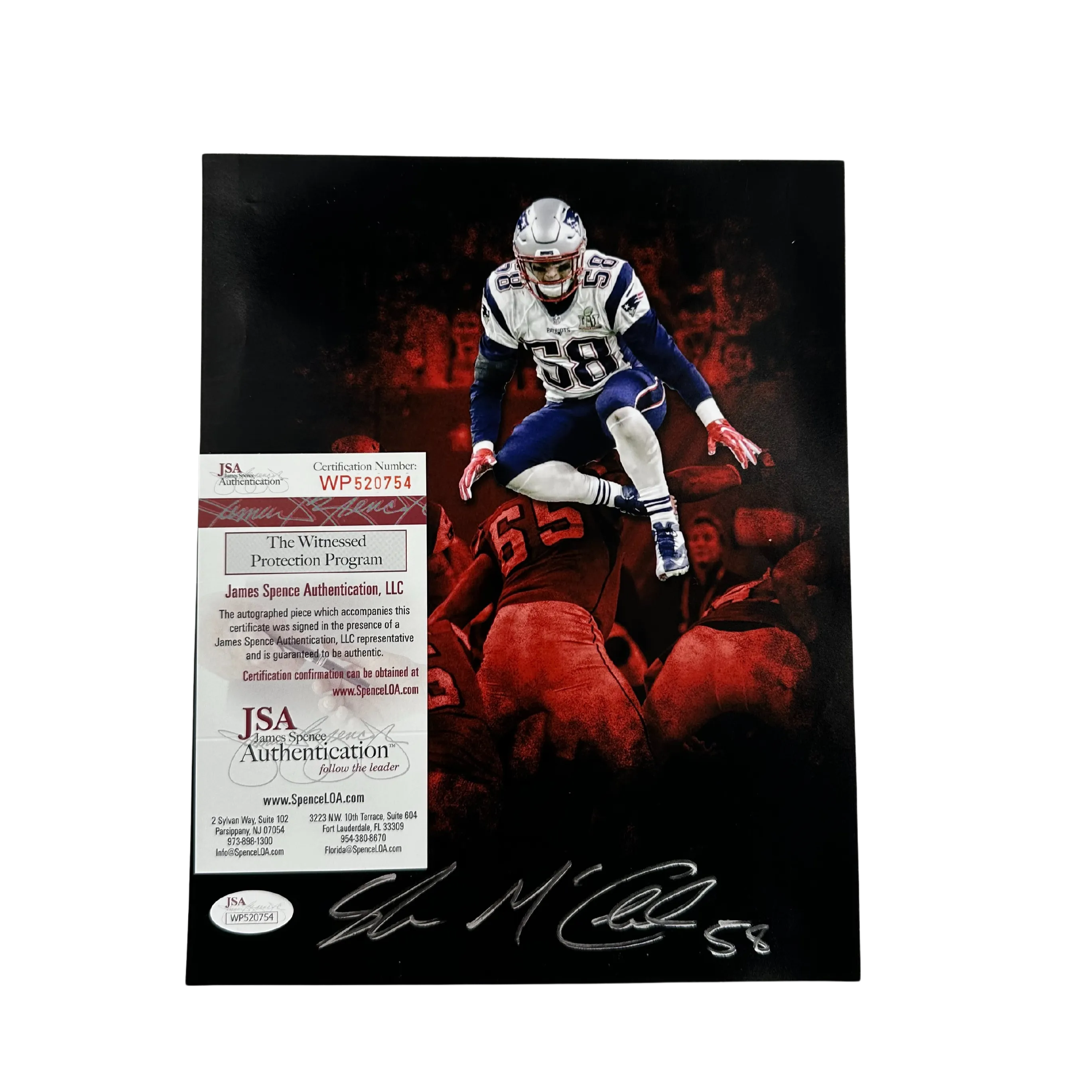 JSA Authenticated Linebacker Shea Mclellin Autographed Photo