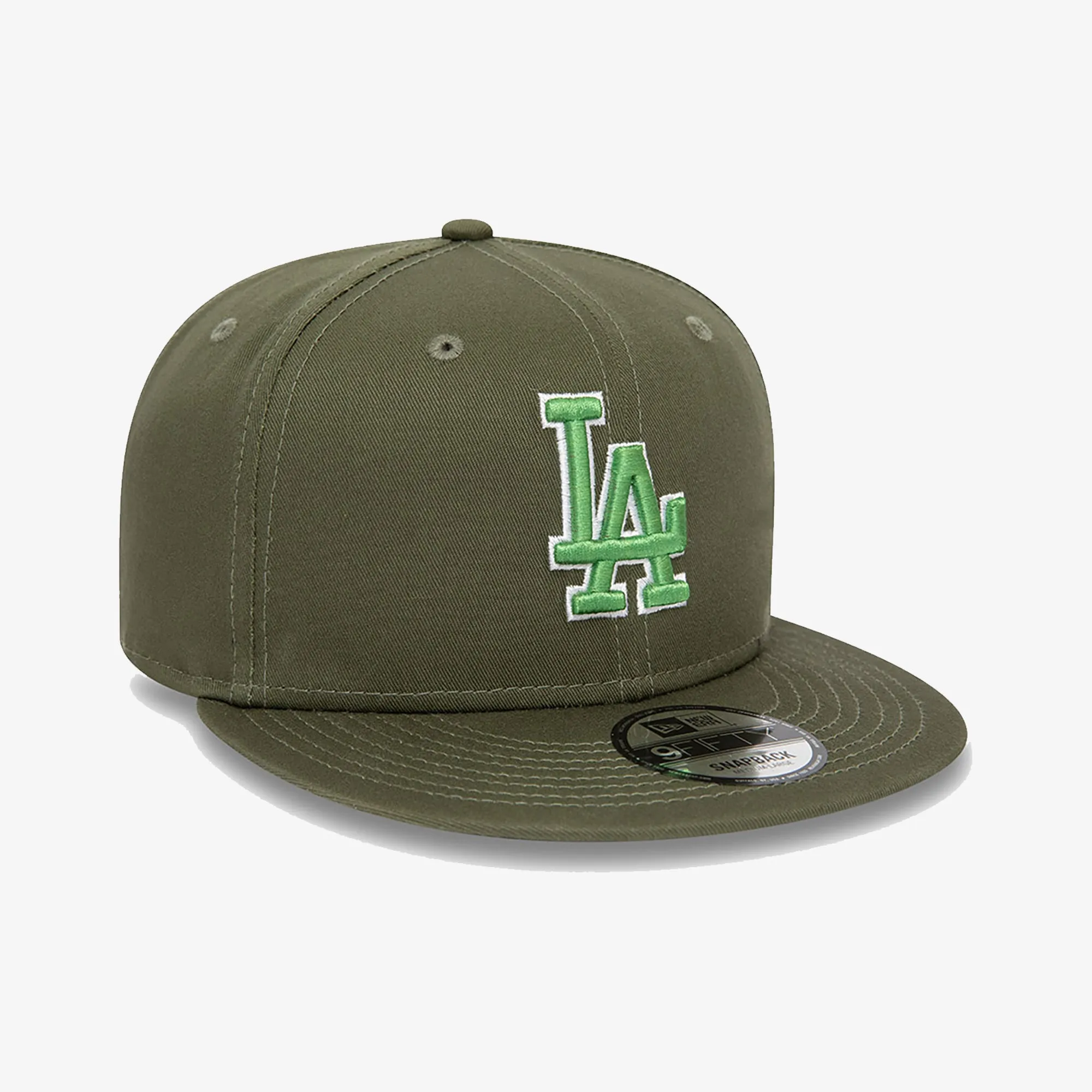 LA DODGERS MLB OUTLINE 9FIFTY ADJUSTABLE CAP 'GREEN'