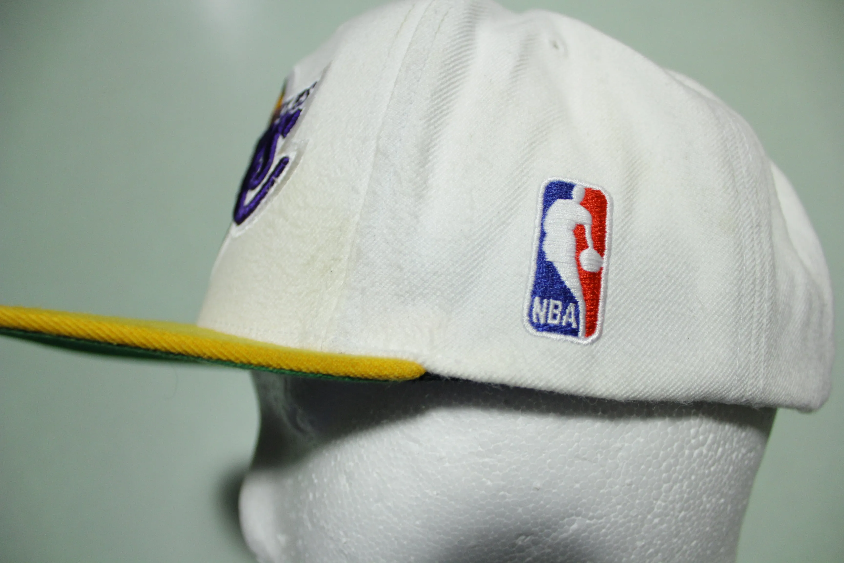 Los Angeles Lakers Mitchell Ness Adjustable Snapback NBA Basketball Hat