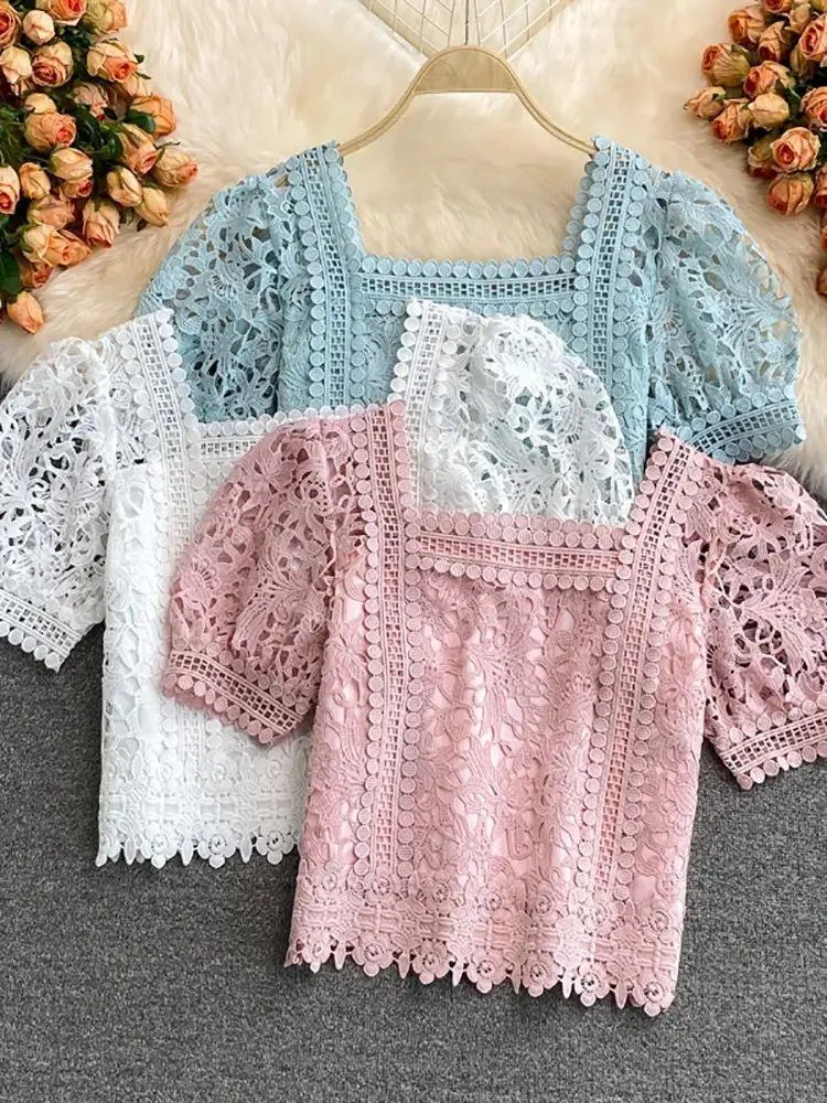 Meltem Crochet Blouse