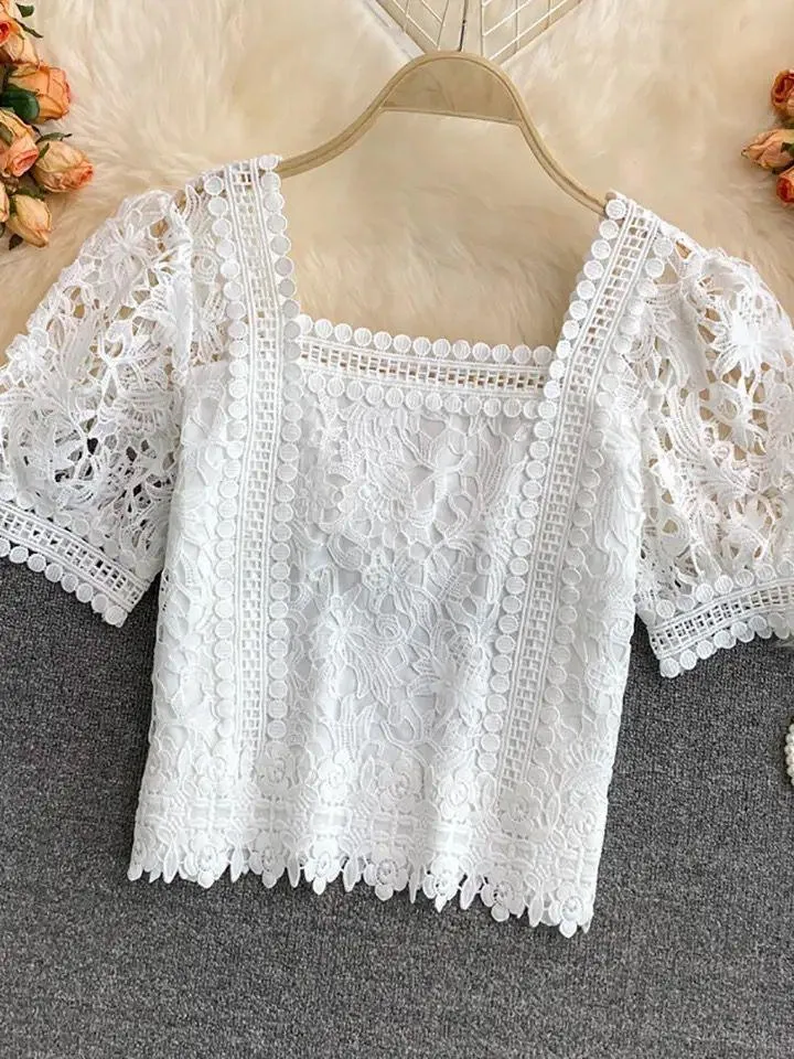 Meltem Crochet Blouse