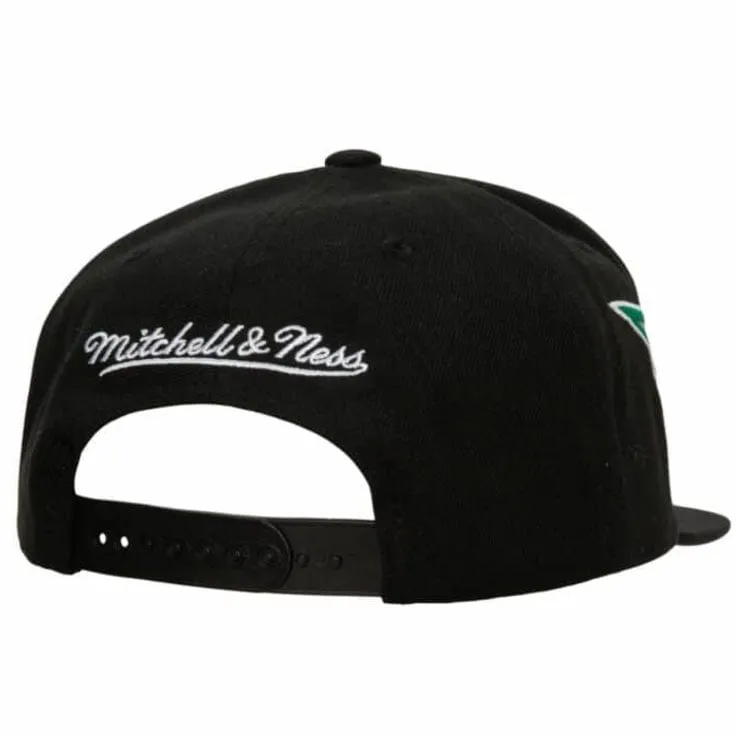 Mitchell & Ness NBA Boston Celtics Double Trouble Snapback (Black)