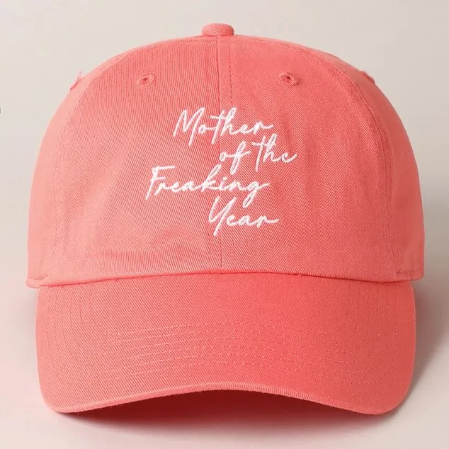 Mother of the Freaking Year Baseball Cap