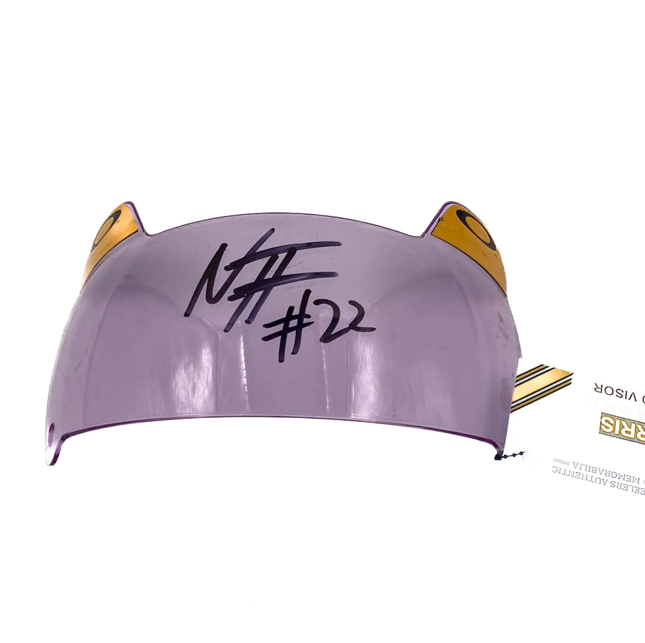 Najee Harris Game Worn Visor