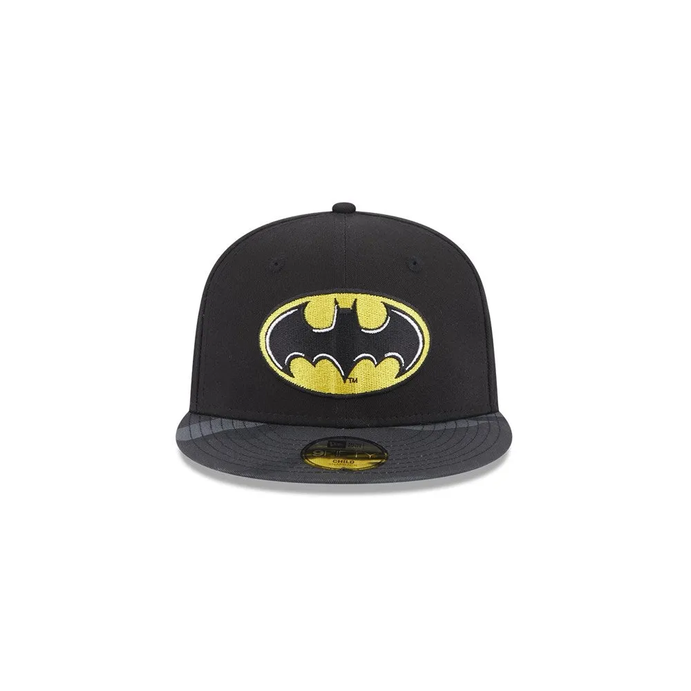 NEW ERA DC Batman Kids Black 9FIFTY Snapback Cap