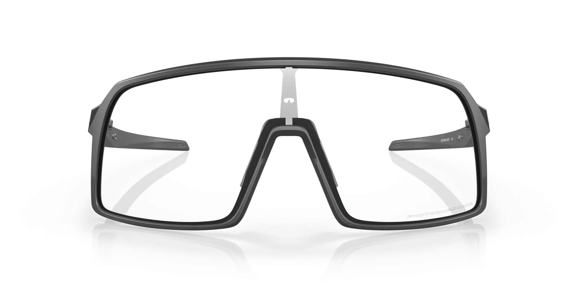 Oakley Sutro Matte Clear To Black Iridium Photochromic Lenses Matte Carbon Frame