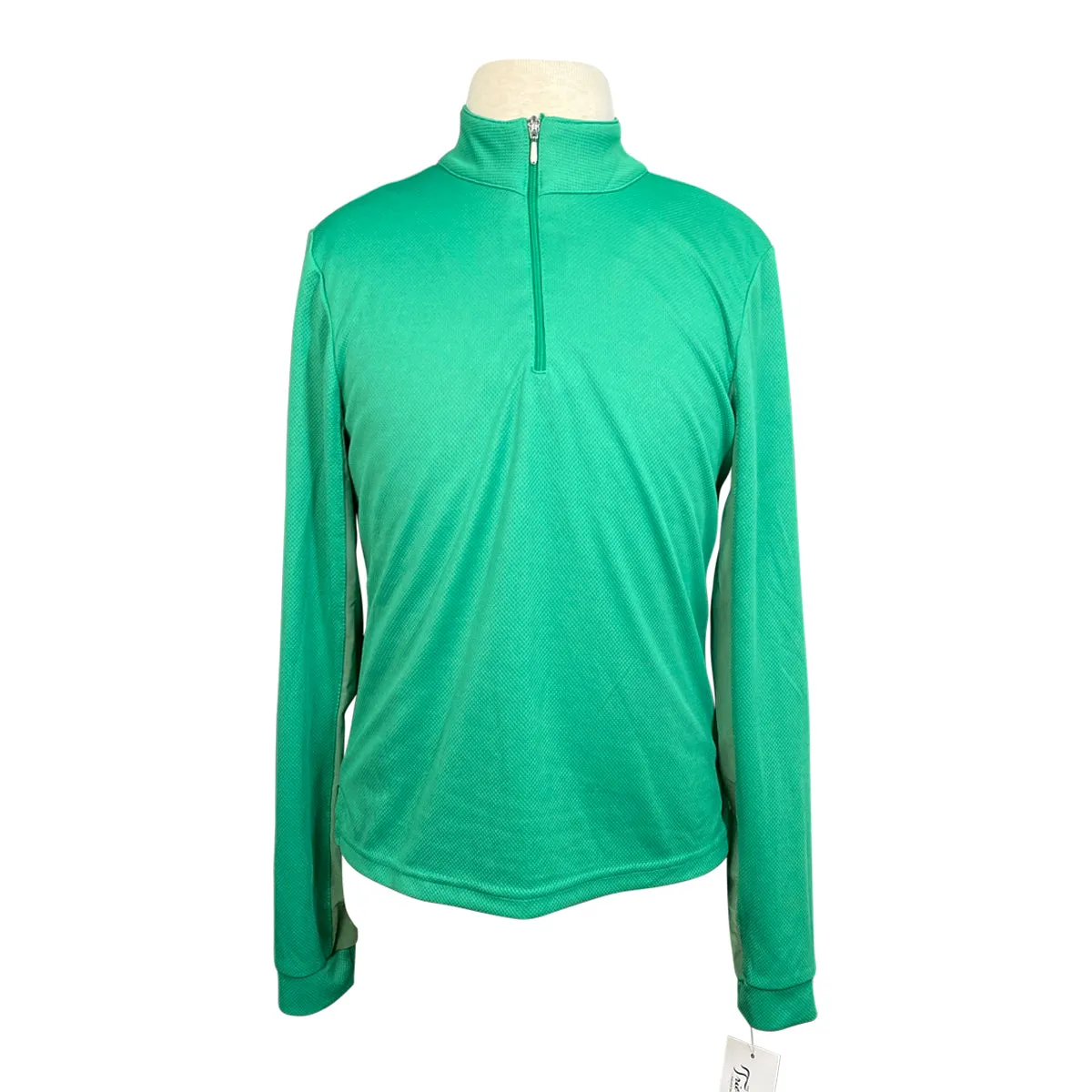 Ovation 'Altitude' Kids Long Sleeve Sun Shirt in Emerald - Children's Large