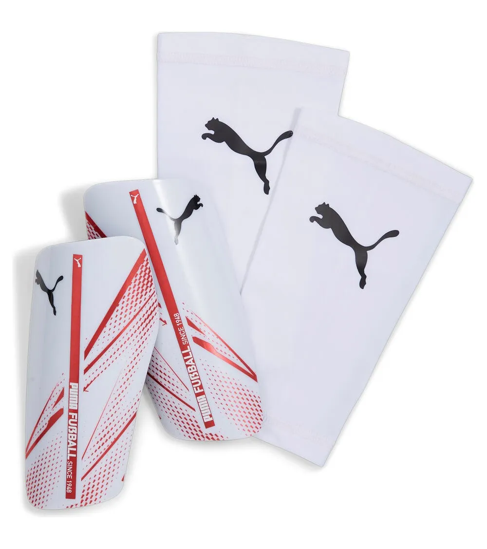 Puma Attacanto football shin guard 030887-01 white