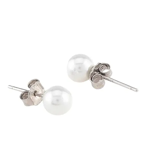 Pure 925 Silver Pearl Earring [Natural Pearl]