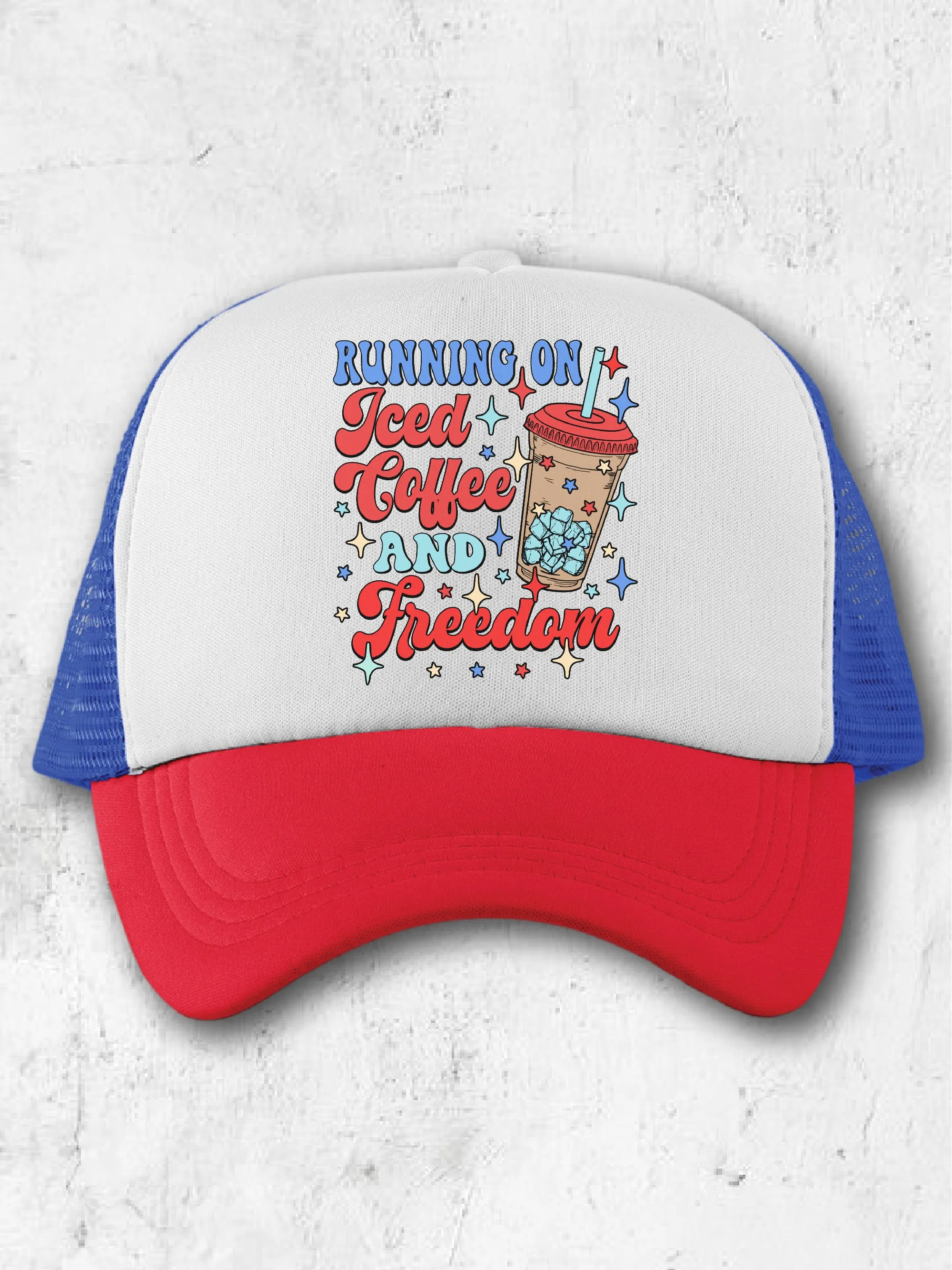 Running On Iced Coffee And Freedom (Hat)