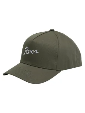 RVCA Men's Alley Script Pinched Snapback