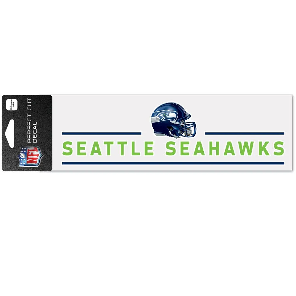 Seattle Seahawks helmet Car Decal 3 X 10