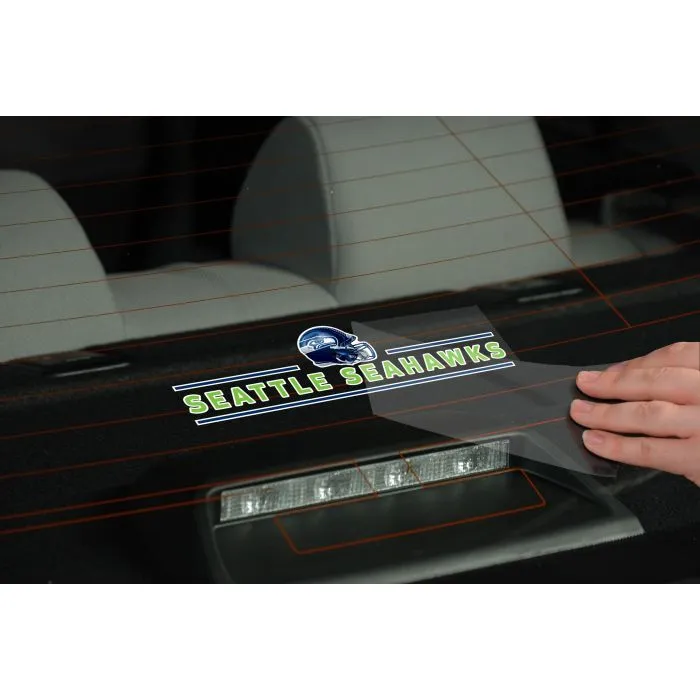 Seattle Seahawks helmet Car Decal 3 X 10