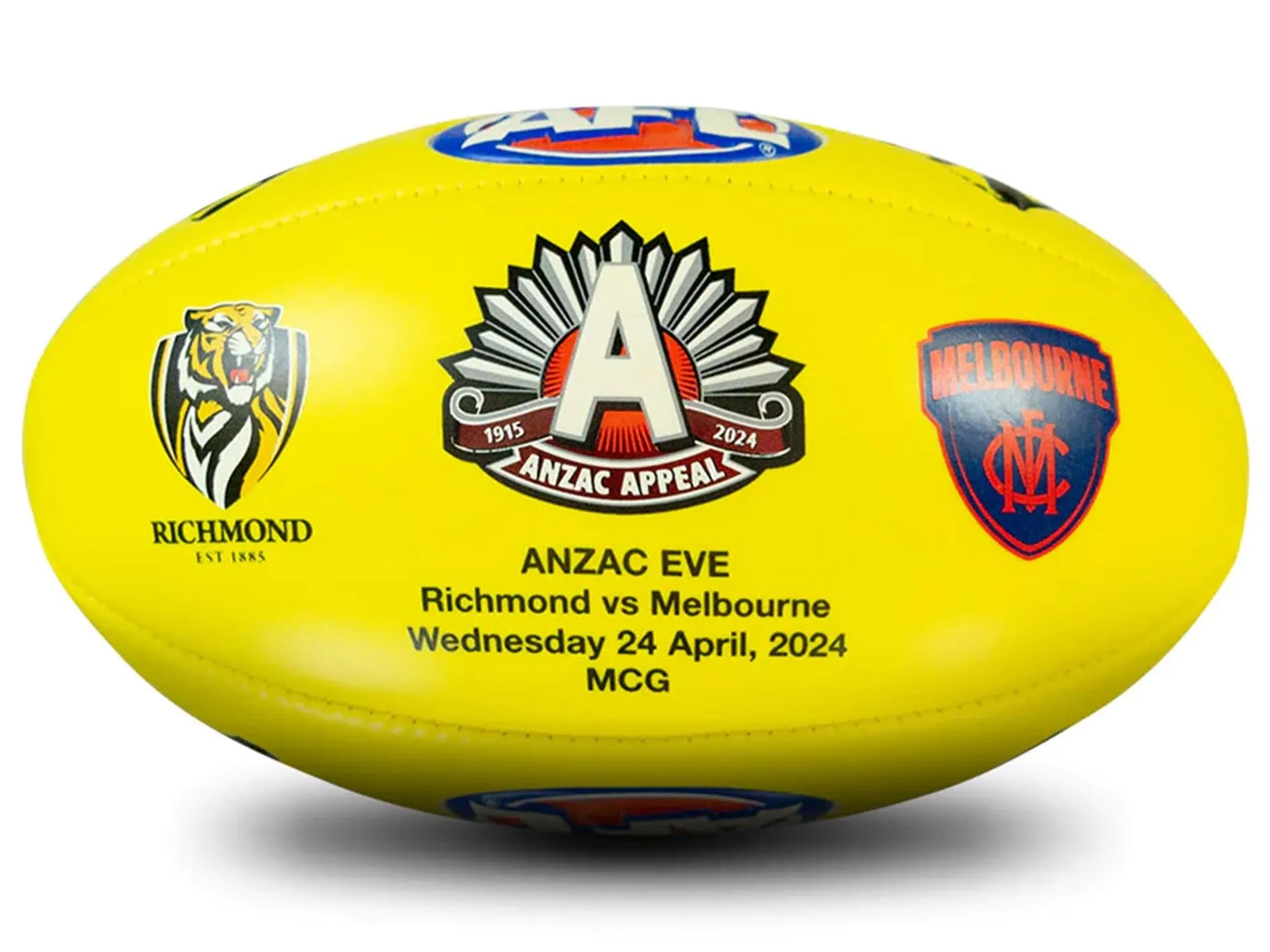 Sherrin AFL ANZAC Eve 2024 Super Soft Touch Football <br> 4291/ANZ/24