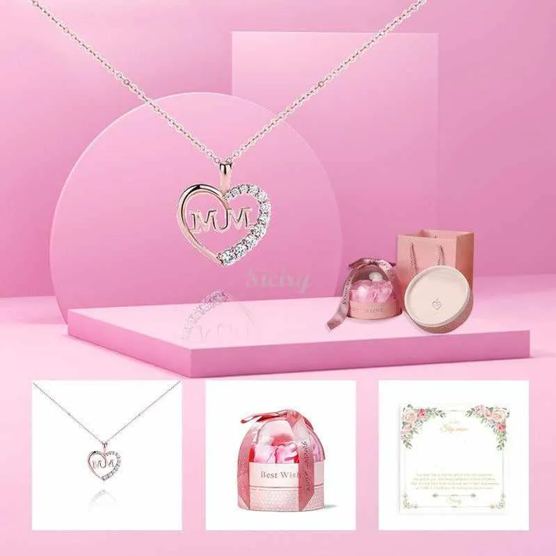 Siciry To Step mom-Love Heart Necklace-