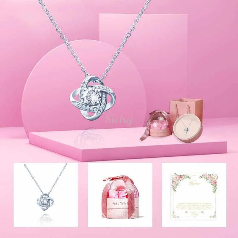 Siciry To Step mom-Love Heart Necklace-