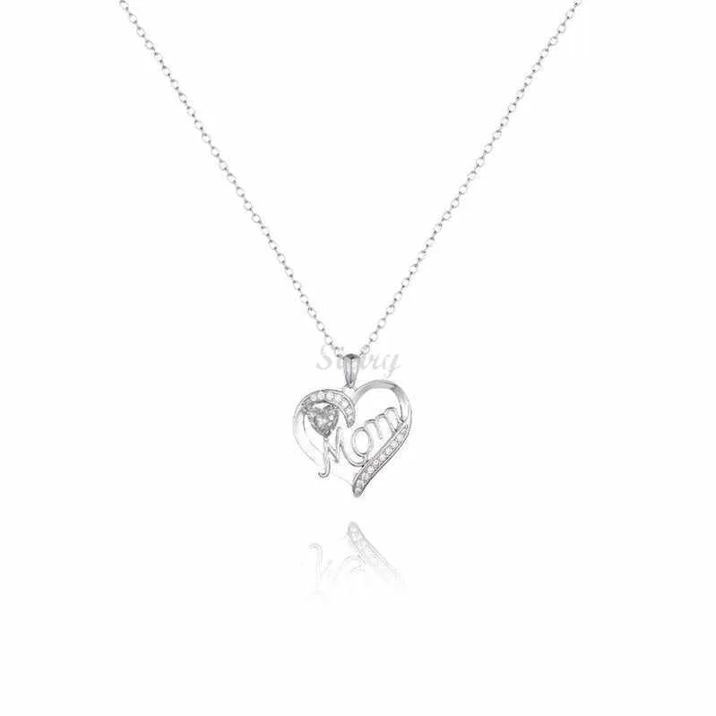 Siciry To Step mom-Love Heart Necklace-