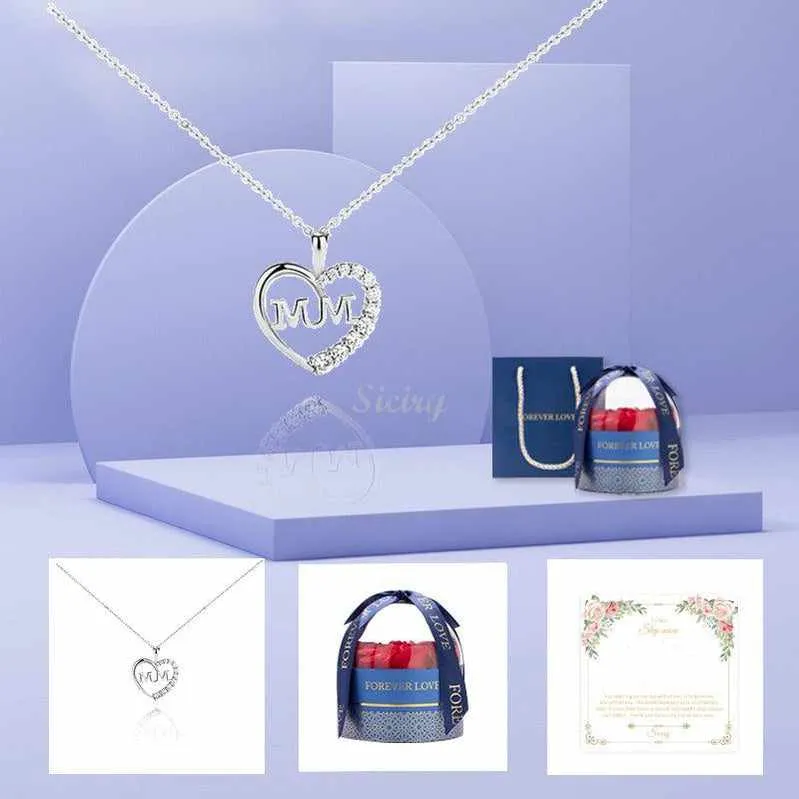 Siciry To Step mom-Love Heart Necklace-