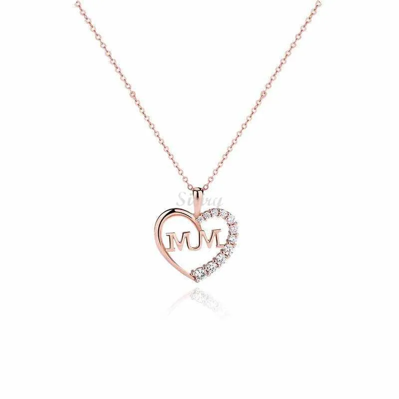 Siciry To Step mom-Love Heart Necklace-