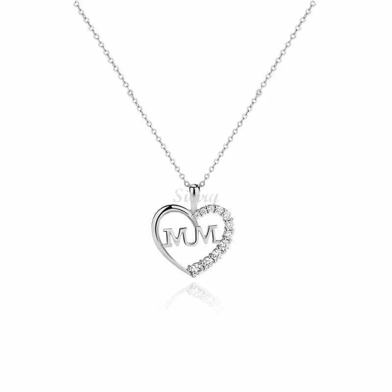 Siciry To Step mom-Love Heart Necklace-