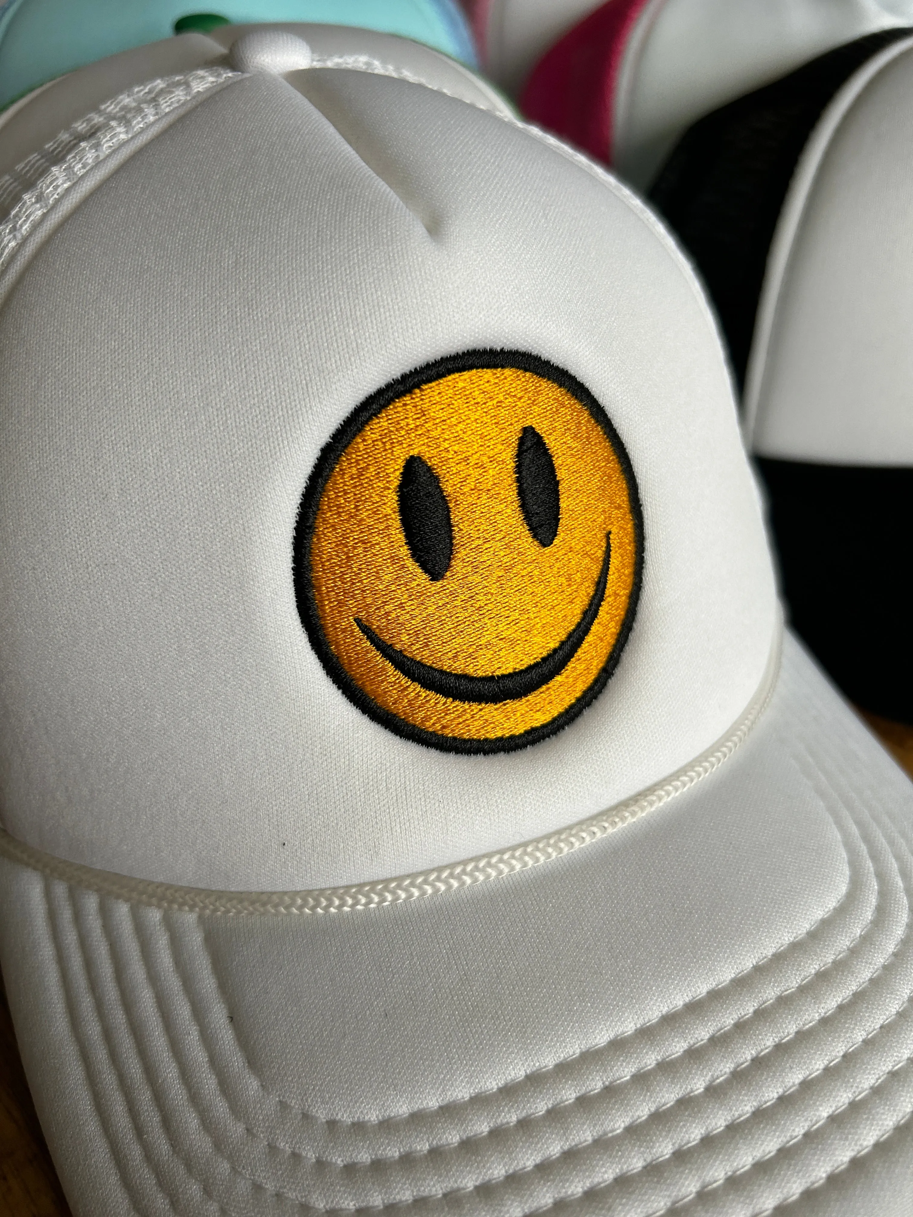 Smiley Trucker Hats