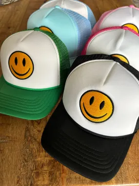 Smiley Trucker Hats