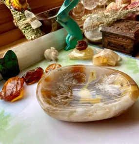 Sun Energy Agate Bowl