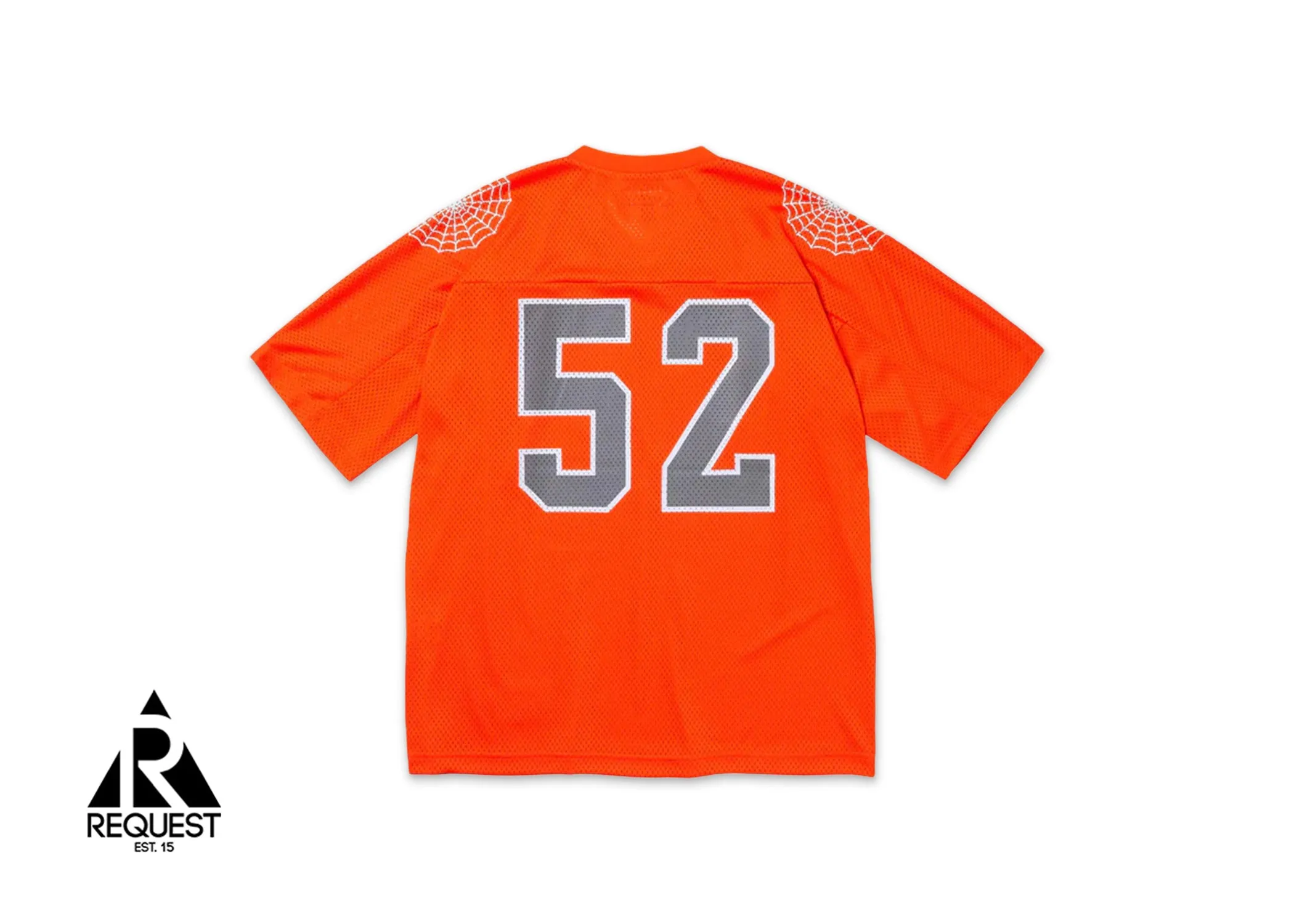 Supreme Spiderweb Football Jersey “Orange”