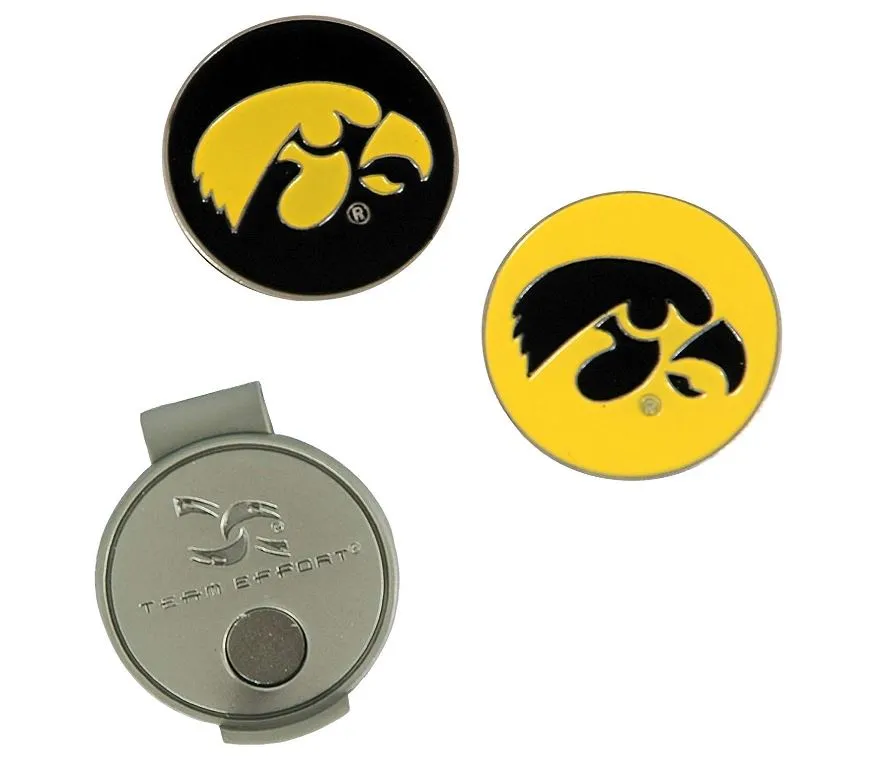 Team Effort Collegiate Hat Clip and 2 Ball Markers