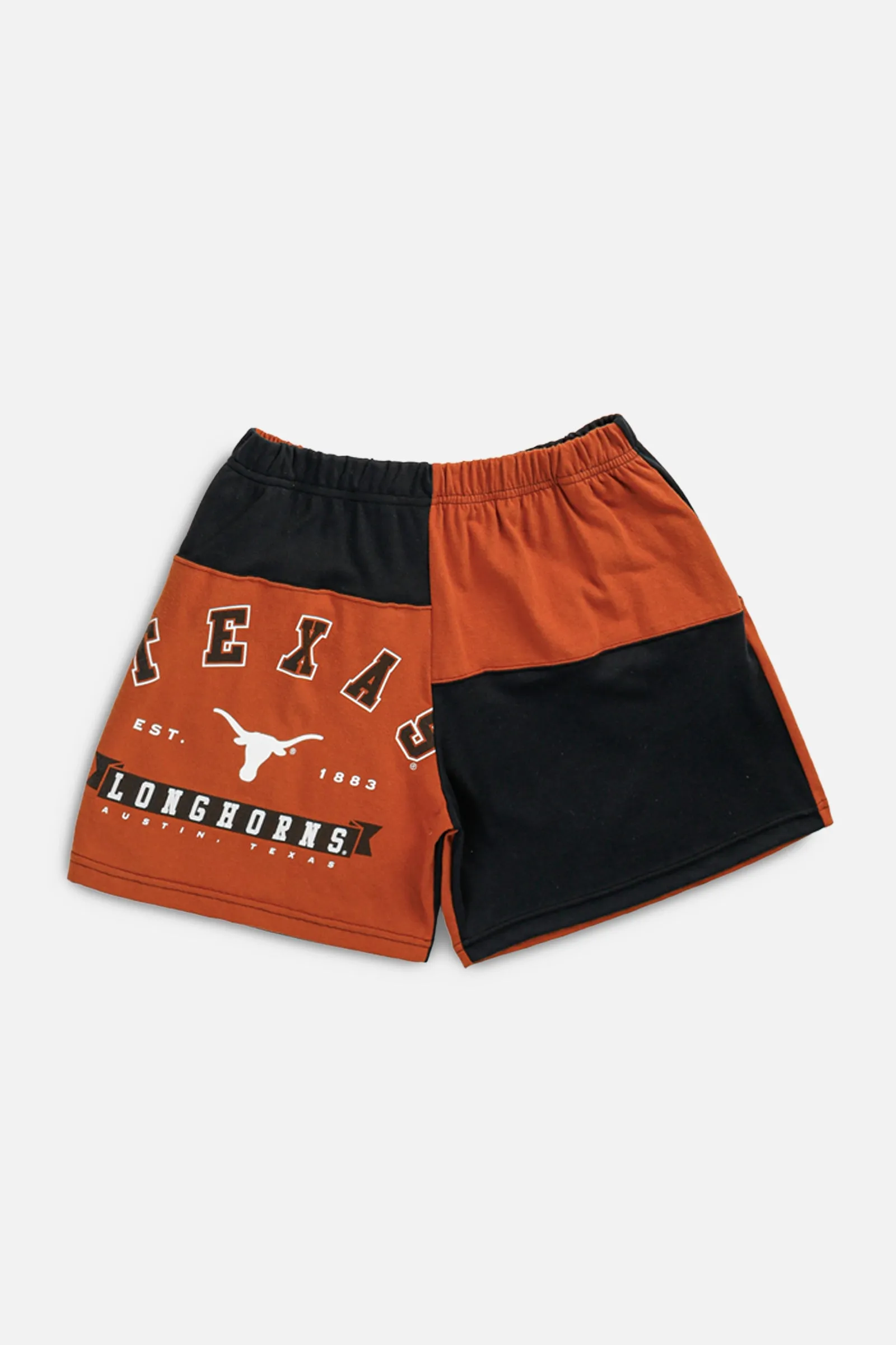 Unisex Rework Texas Longhorns Football Tee Shorts - M