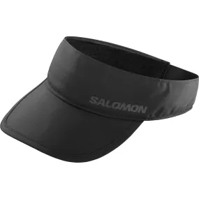 Unisex Salomon Cross Visor Deep Black (one size)